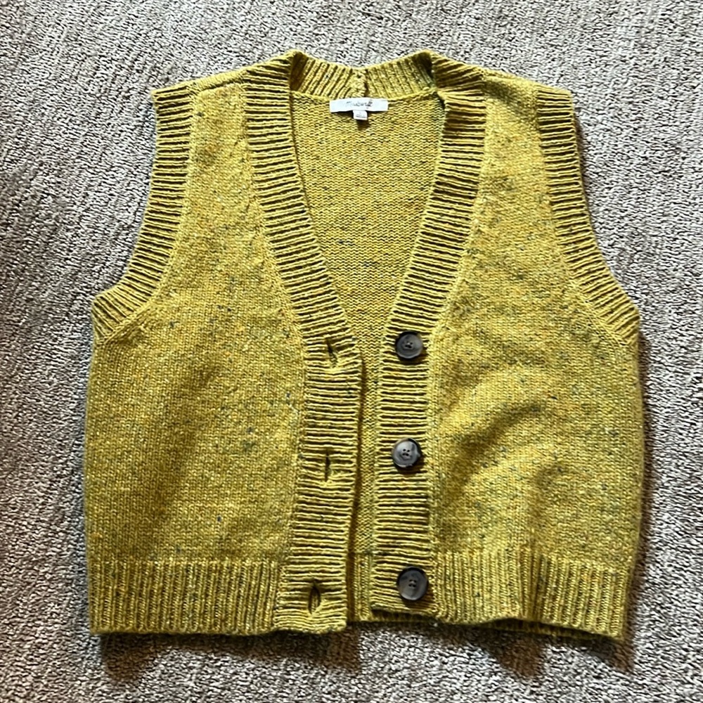 Madewell cardigan vest